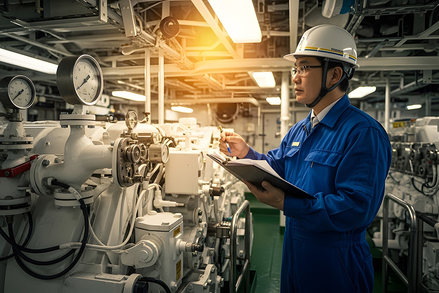 機械メンテナンス